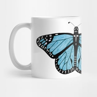 Blue Butterfly Mug